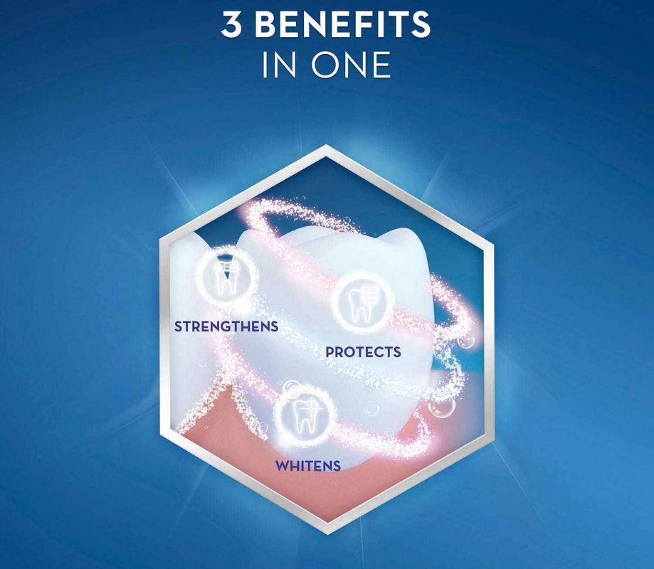 3 Beneefits In One Crest 3d White Ultra Whitening