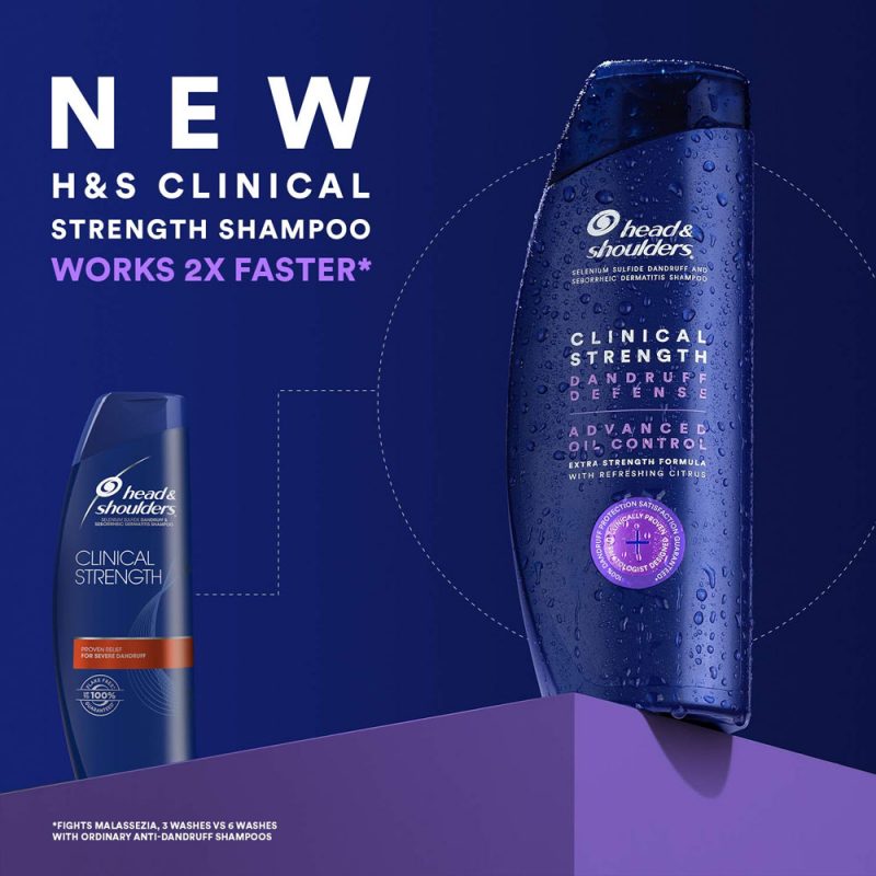 Dầu Gội Head And Shoulders Clinical Advanced Oil Control Ngừa Dầu